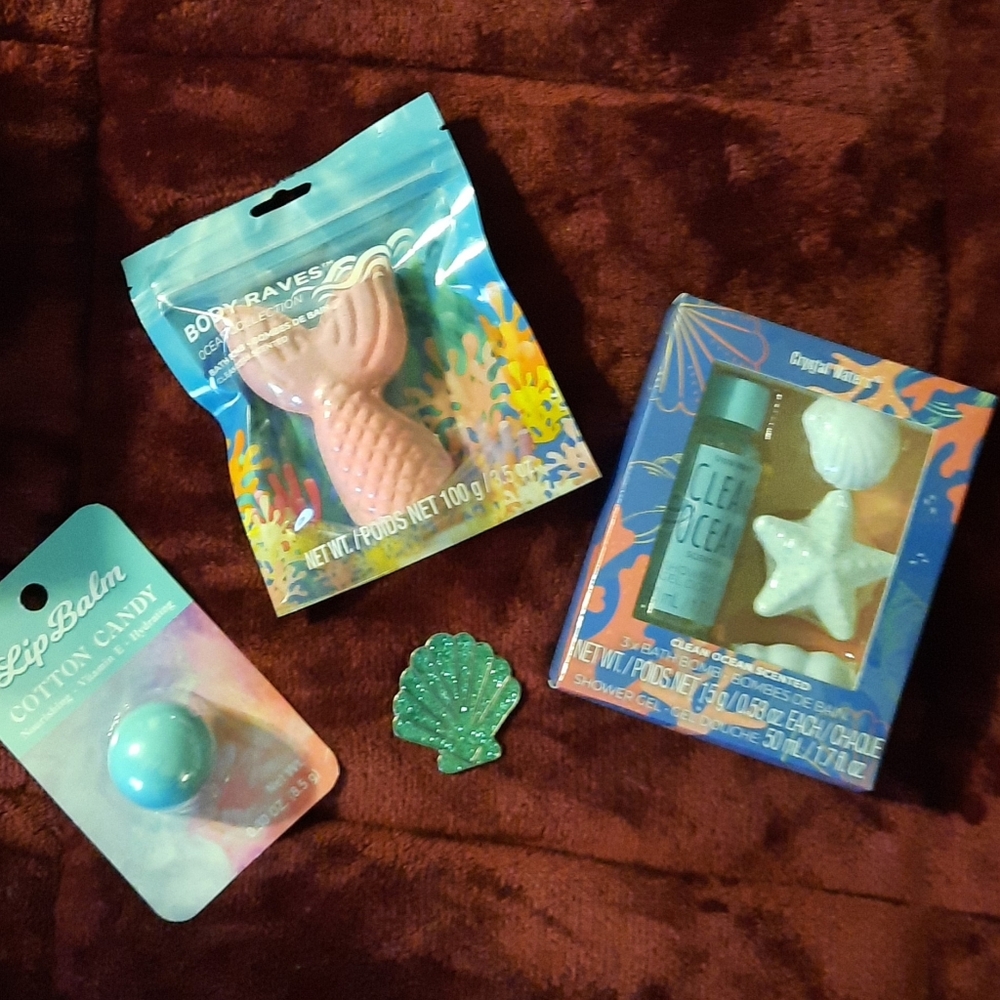Girls Mermaid Bath & Body  Combo